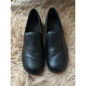 Clark's Slip On Comfort  Cushioned Casual Shoes Black Size‎ 8M